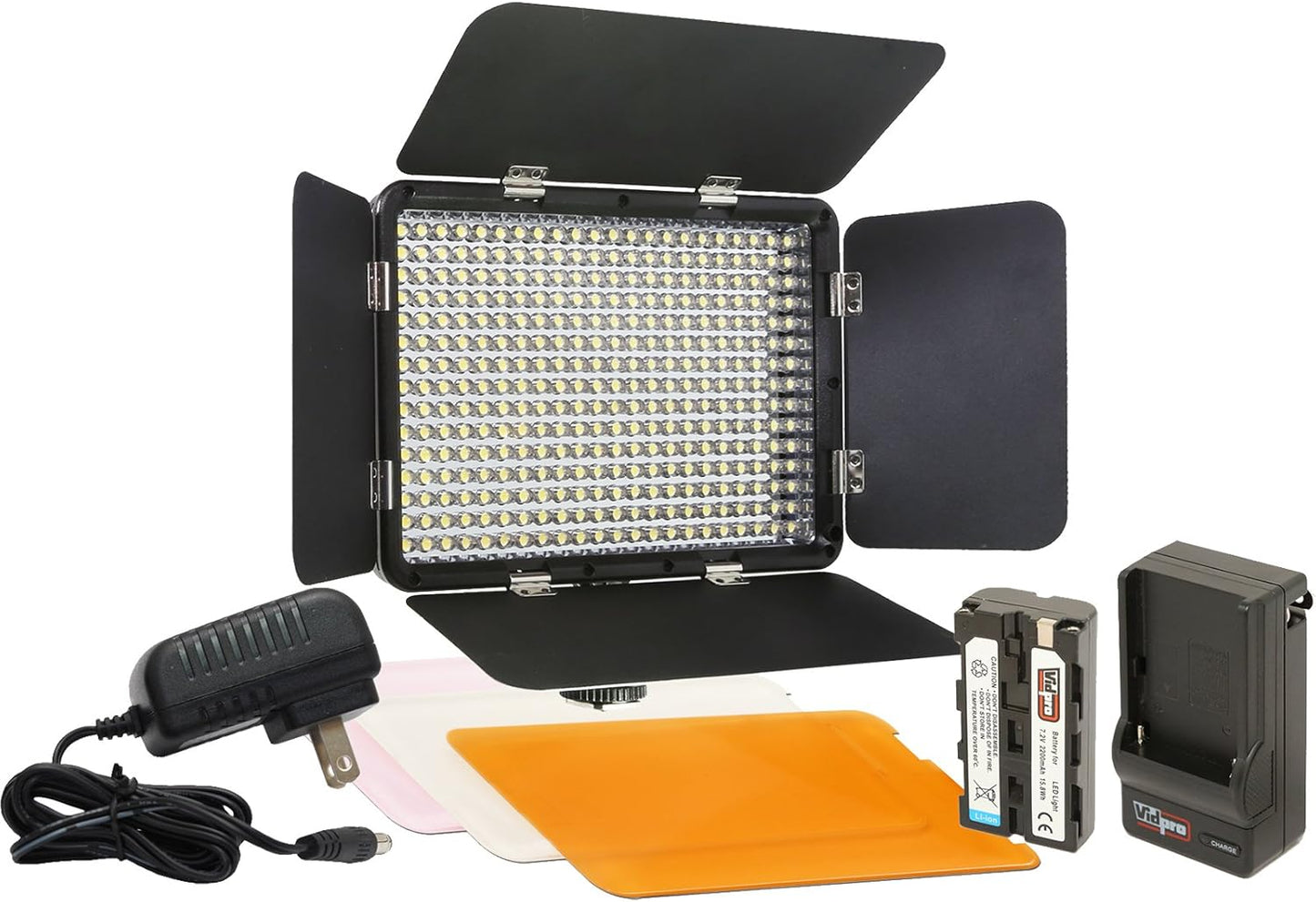 Vidpro LED-330 Video Light Kit for Cameras and Camcorders