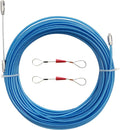 10m 33ft Electrical Fish Tape Wire Puller Kit - Flexible Stainless