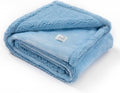 Waterproof Pet Blanket for Dogs and Cats - Reversible Blue Cover
