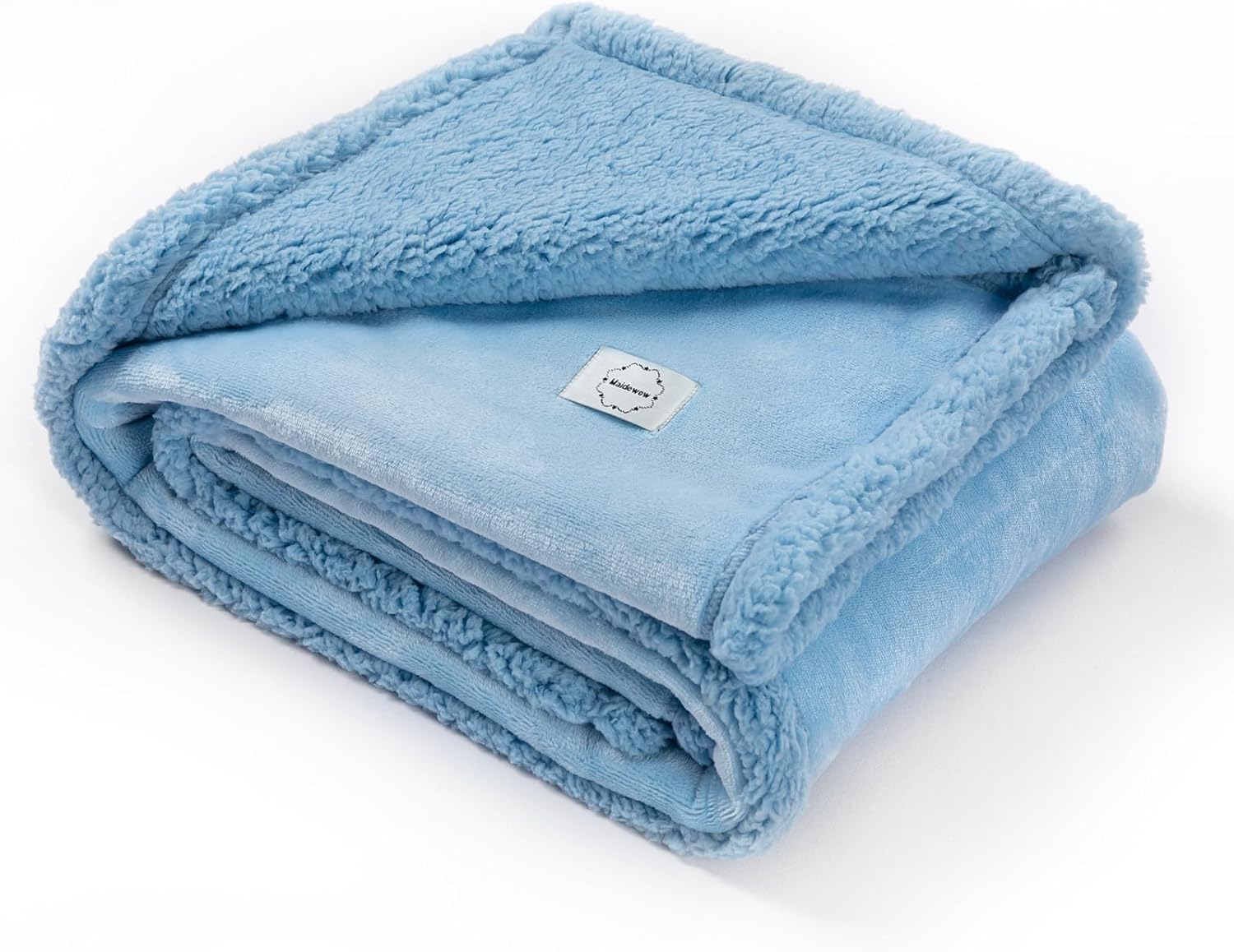Waterproof Pet Blanket for Dogs and Cats - Reversible Blue Cover