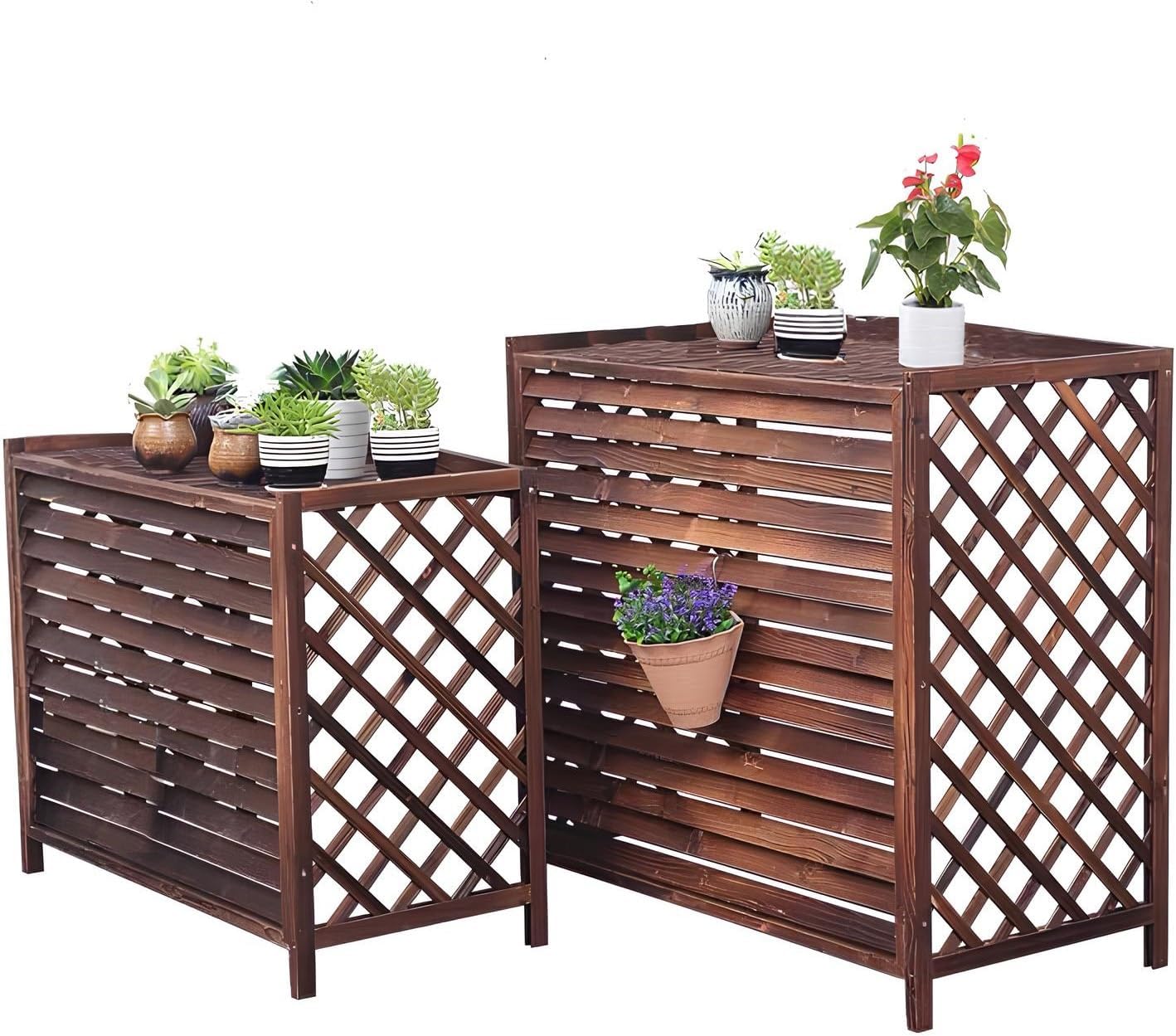 Versatile Outdoor AC Cover & Display Rack - ZCSL