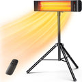 VAGKRI Outdoor Infrared Patio Heater with Remote Control