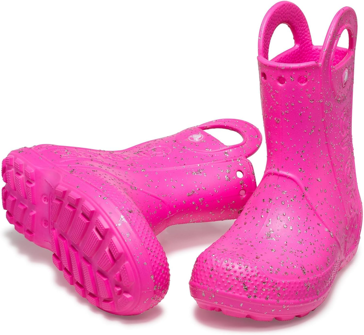 Crocs Kids Handle It Rain Boots for Cozy Puddle Jumping Fun