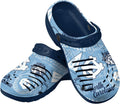 FOCO Men's NCAA College Team Logo Garden Sandals for Comfort