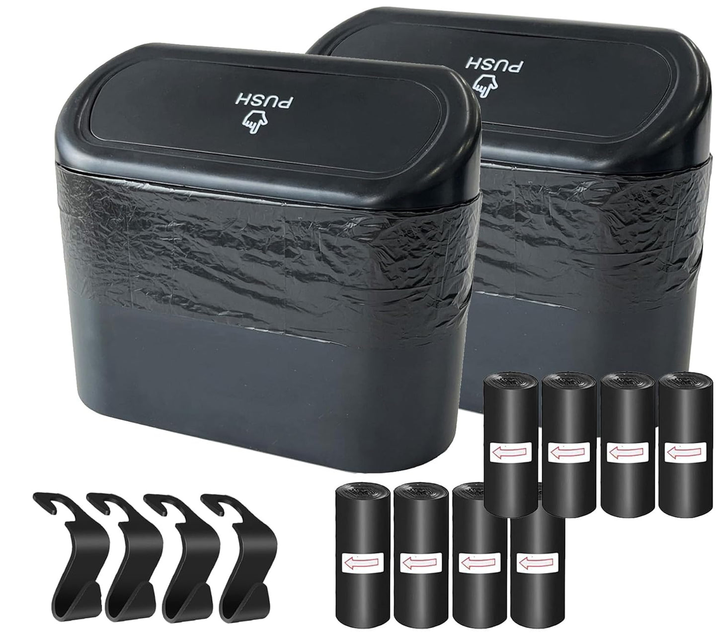 Car Trash Can Set - Clutter-Free Driving!