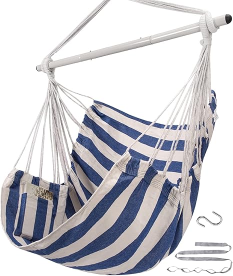 ADVOKAIR Hammock Chair Swing - Perfect for Indoor and Outdoor Use