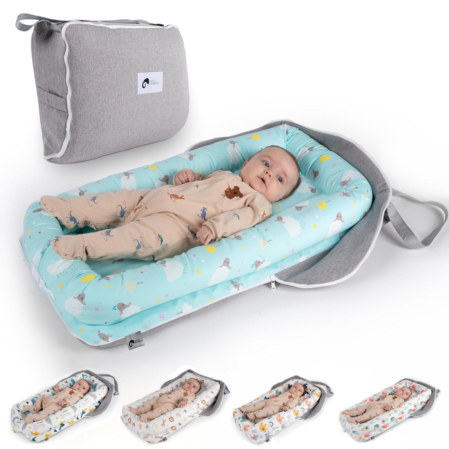 Joyful Journeys Baby Lounger Diaper Bag for Ultimate Convenience