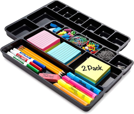 9-Compartment Drawer Organizer - Maximize Workspace!
