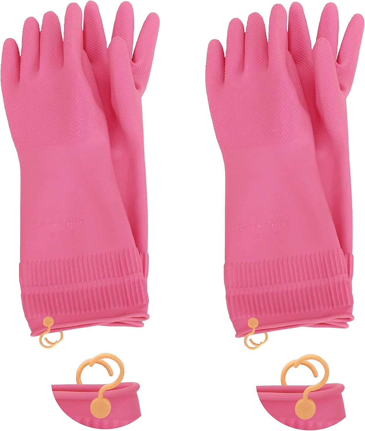 Non-Slip Waterproof Latex Gloves for Easy Cleaning
