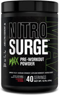 Nitrosurge Max Pre Workout Powder - Intense Pumps & Focus