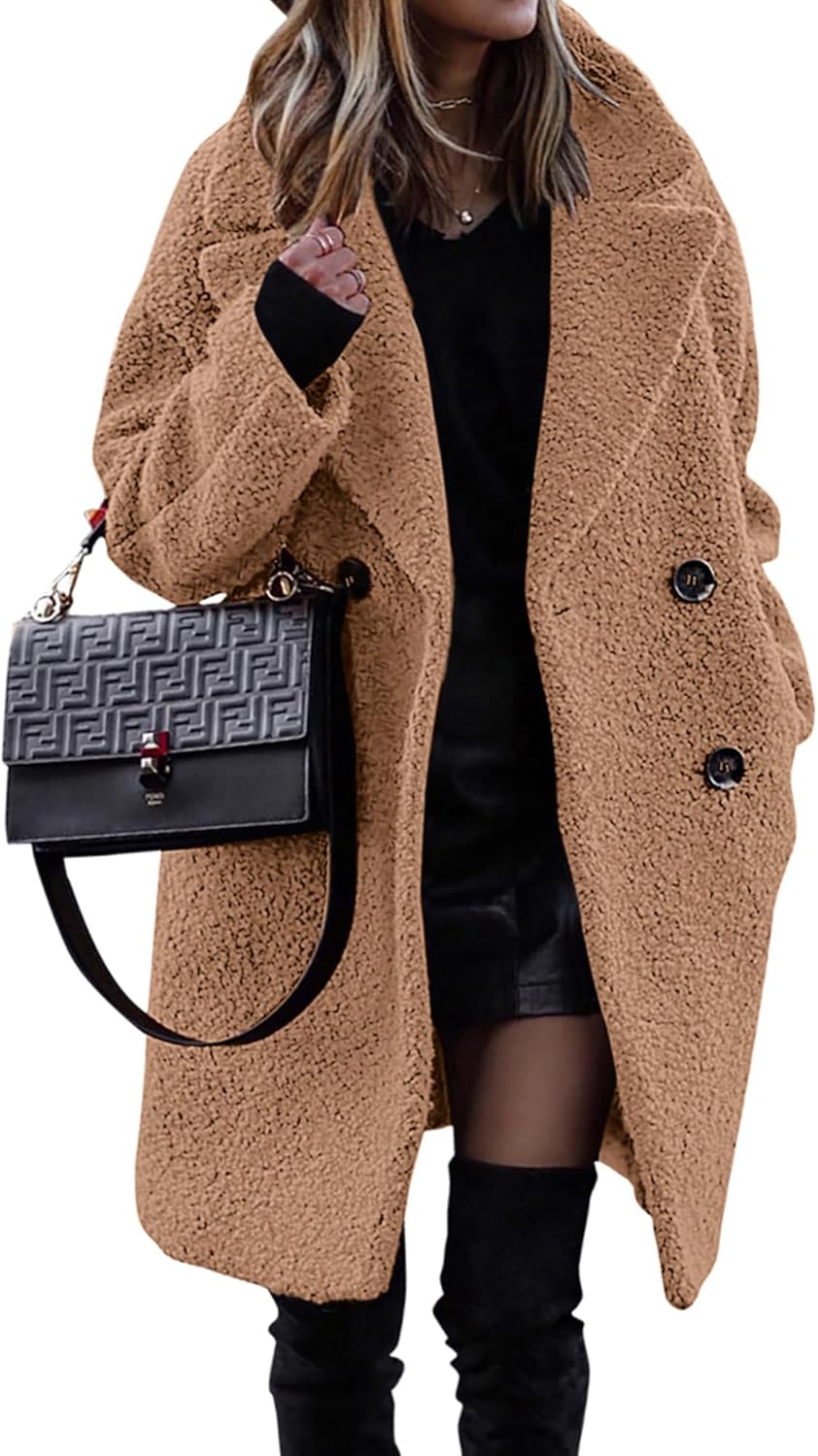 Faux Fur Coats for Women - Stylish Winter Sherpa Jackets