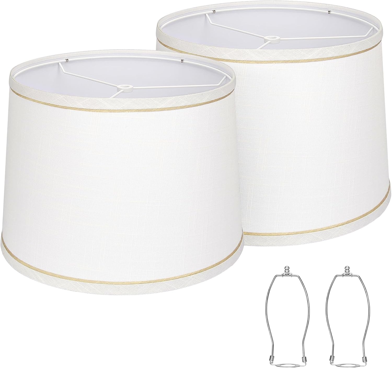 Lampshades Set of 2 for Table and Floor Lamps, Easy Install