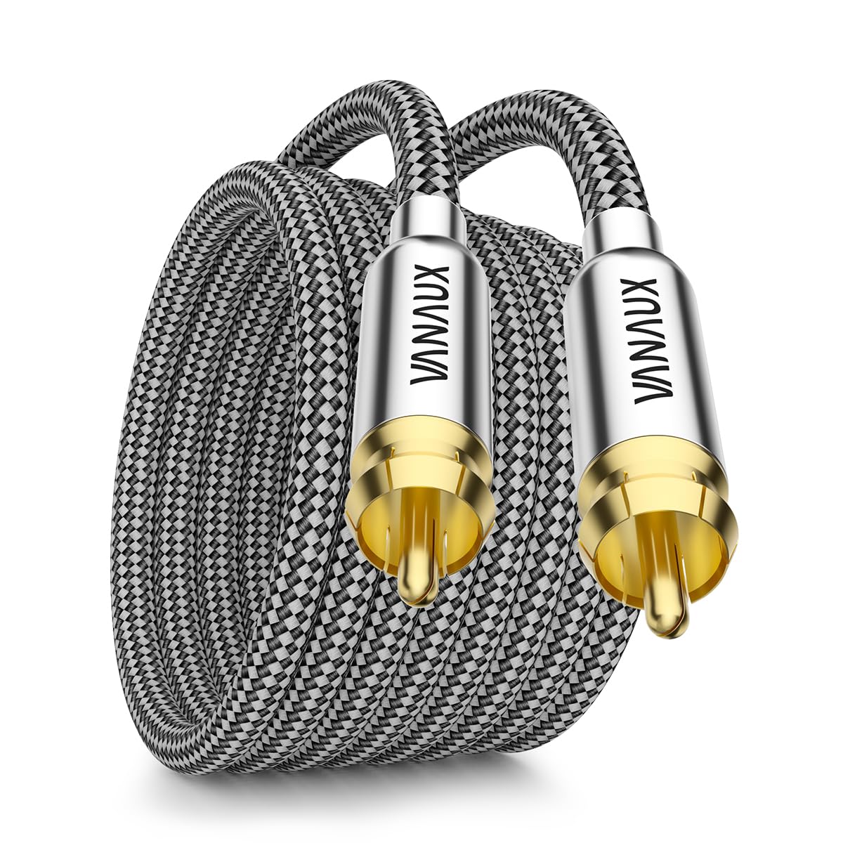 VANAUX Subwoofer Cable for Home Theater and Hi-Fi Systems