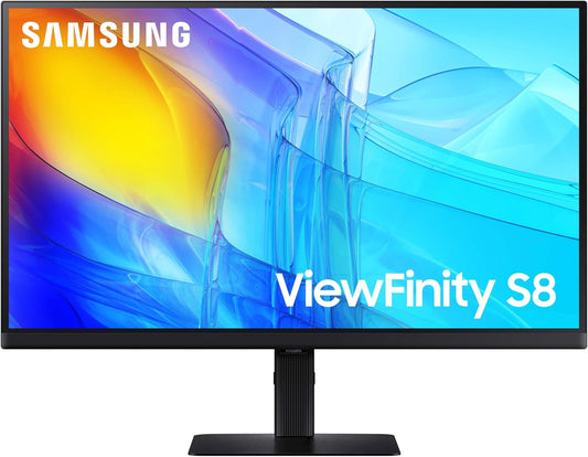 Samsung 27 4K UHD Monitor, HDR10, Multiple Ports