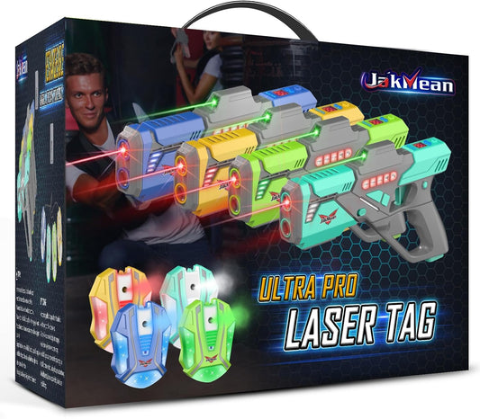 Rechargeable Laser Tag Set with Vests for Ultimate Fun