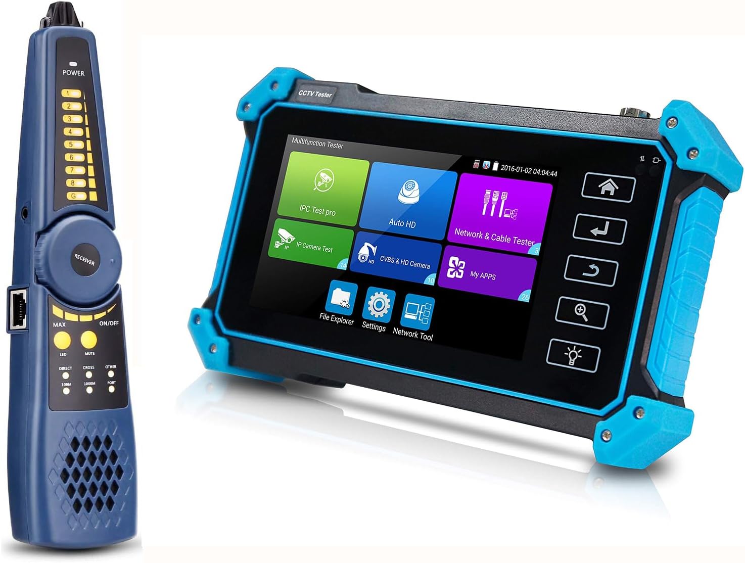 EVERSECU CCTV IP Camera Tester with 5in Touch Screen Display