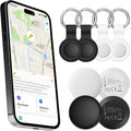Air Tracker Tags 4-Pack (iOS Only) - Bluetooth Find My Tracker