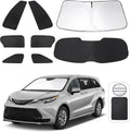 Custom Fit Window Shades for Toyota Sienna 2021-2025 Models