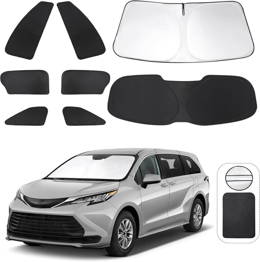 Custom Fit Window Shades for Toyota Sienna 2021-2025 Models