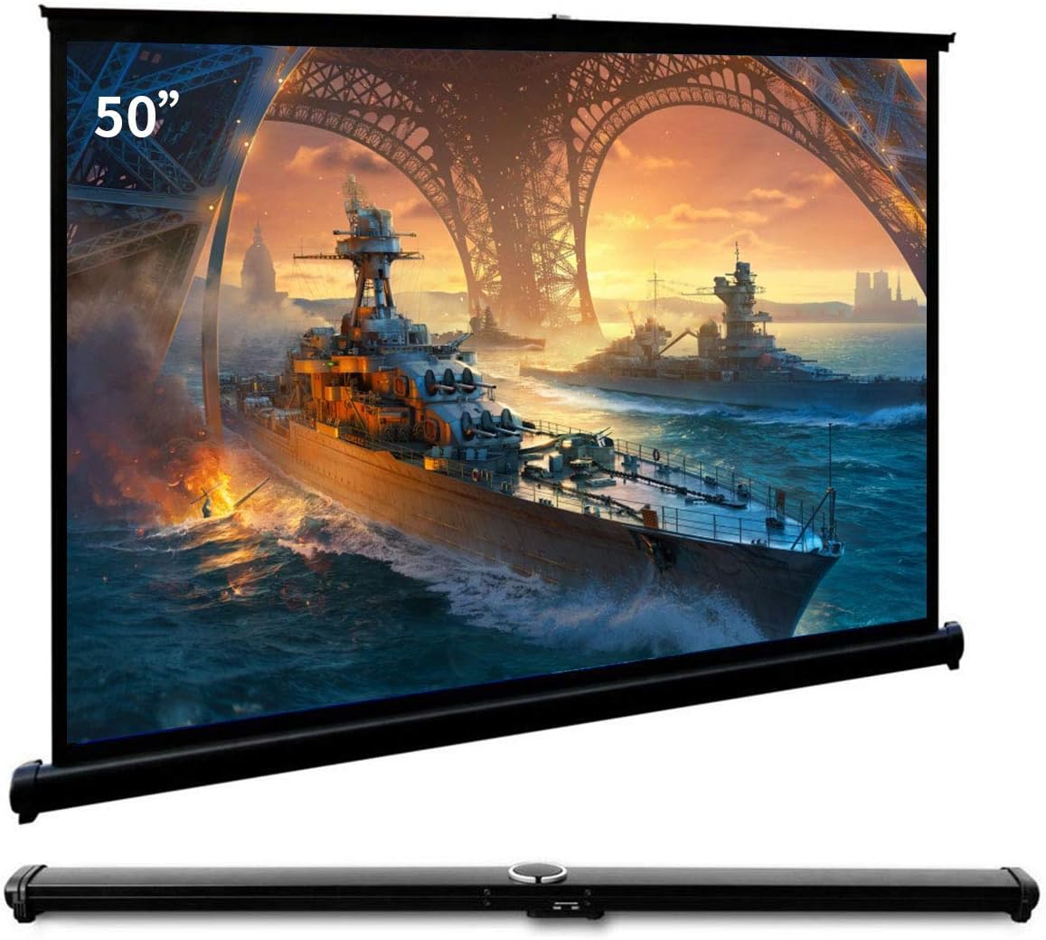 Cocar P1-SN50 50 inch Portable Projection Screen for Home Use