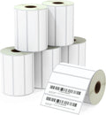 4 in x 1 in Multipurpose Thermal Labels - Perforated 6 Rolls