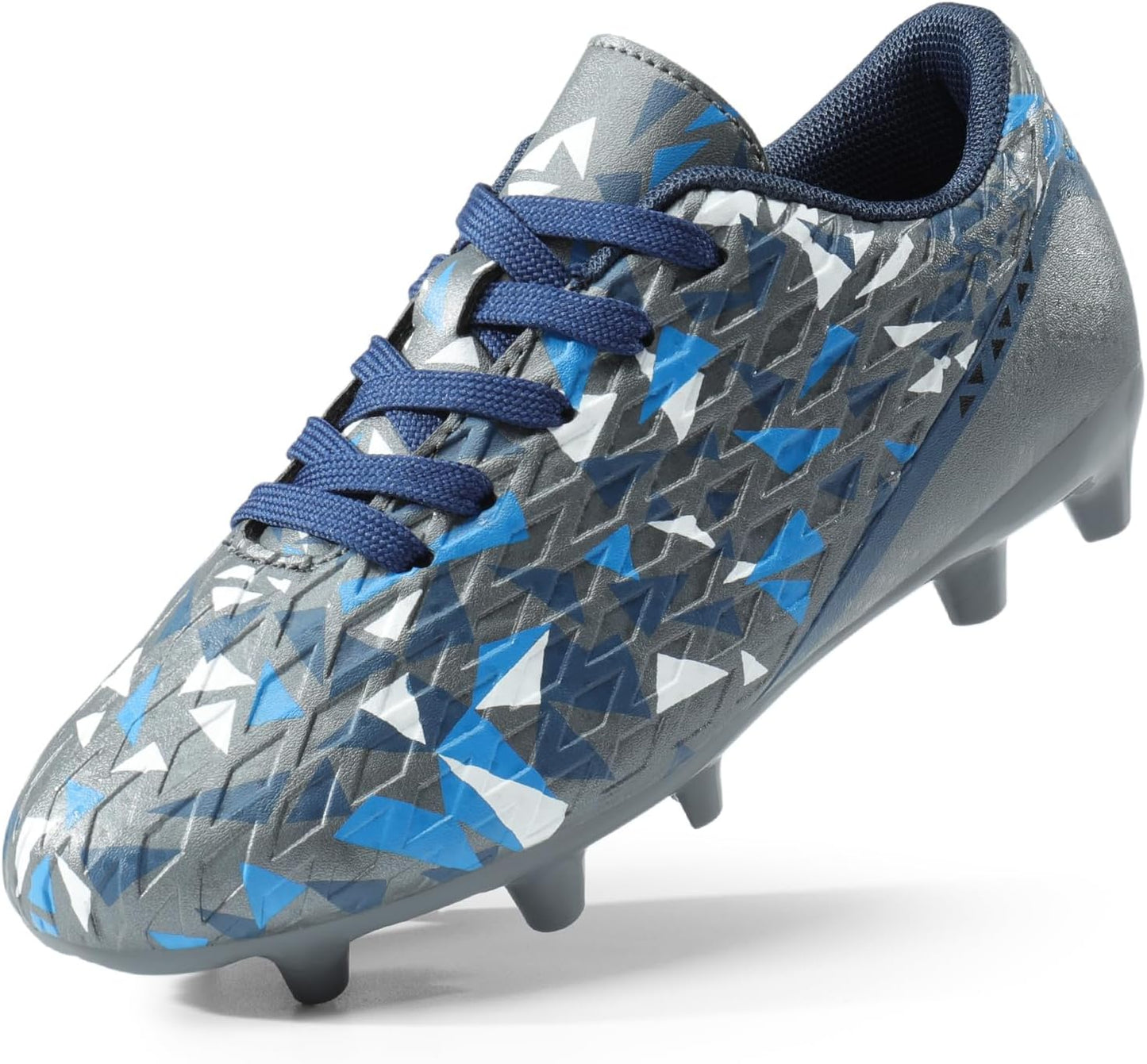 DREAM PAIRS Youth Soccer Cleats for Kids - Firm Ground Shoes