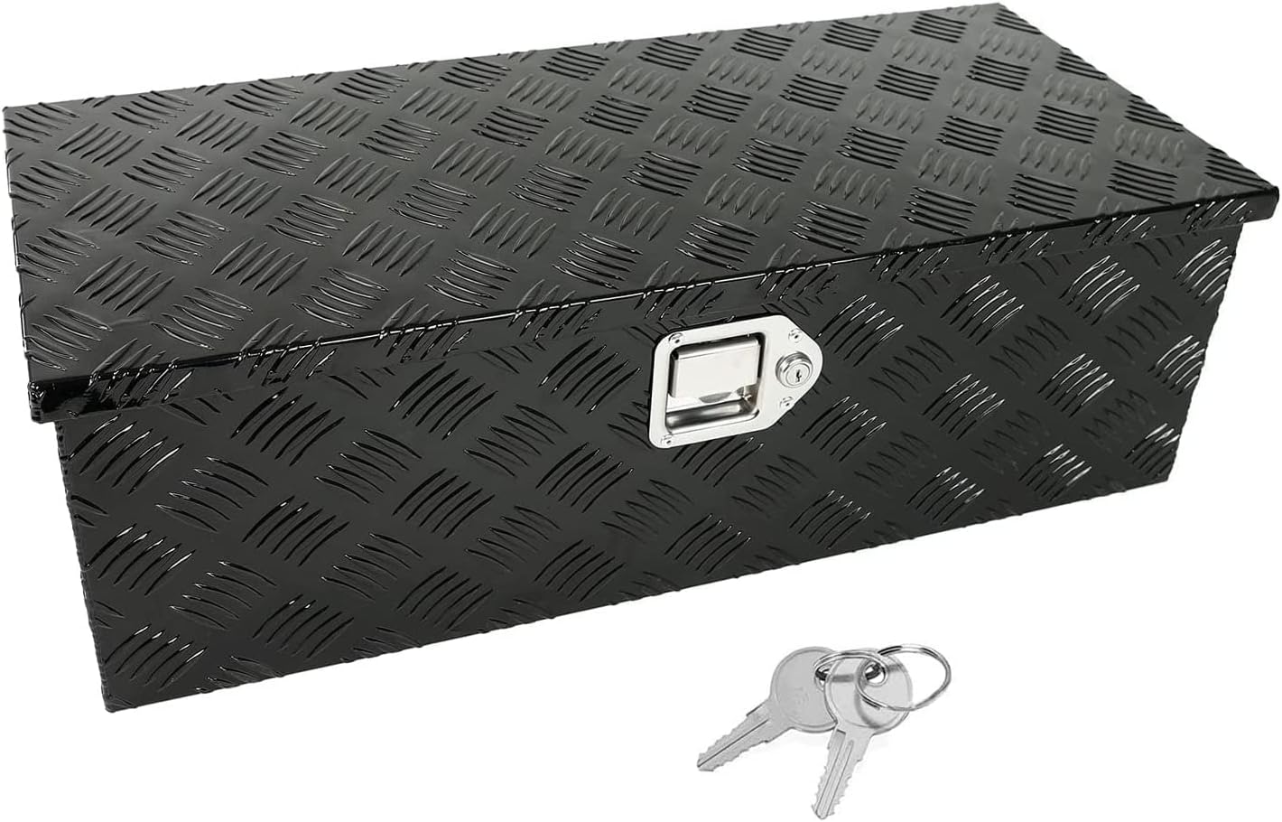 Aluminum 5 Bar Tread Tool Box for Truck and Outdoor Storage