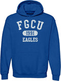 FGCU Team Color Athletic Arch Hoodie - Unisex Fit UGP