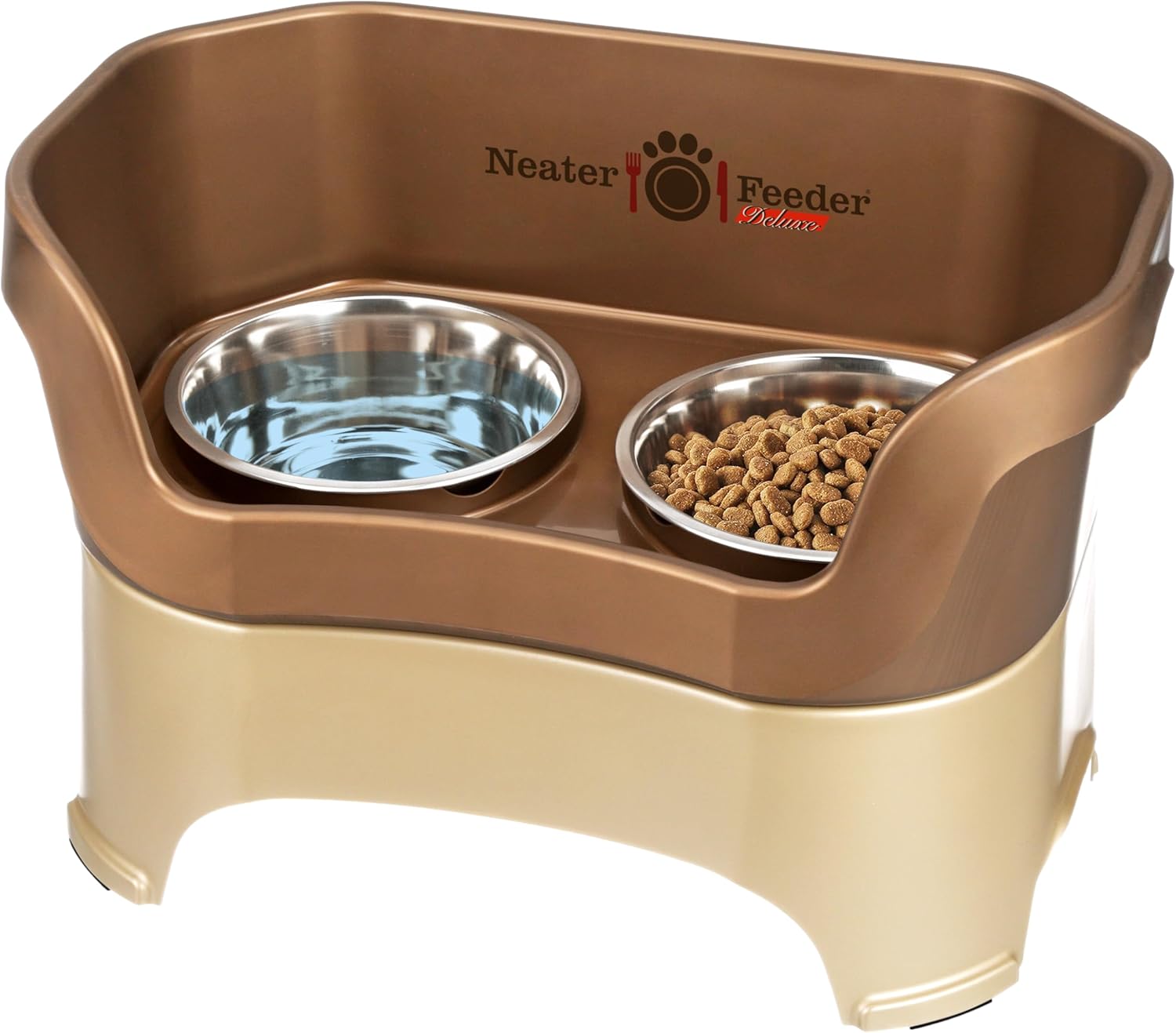 Neater Feeder Deluxe Mess Proof Dog Bowls for Large Dogs