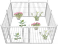 FXW Garden Fence Outdoor Heavy Duty Metal Animal Barrier 24in