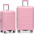 Traveler's Choice Pagosa Indestructible Hardshell Luggage Set