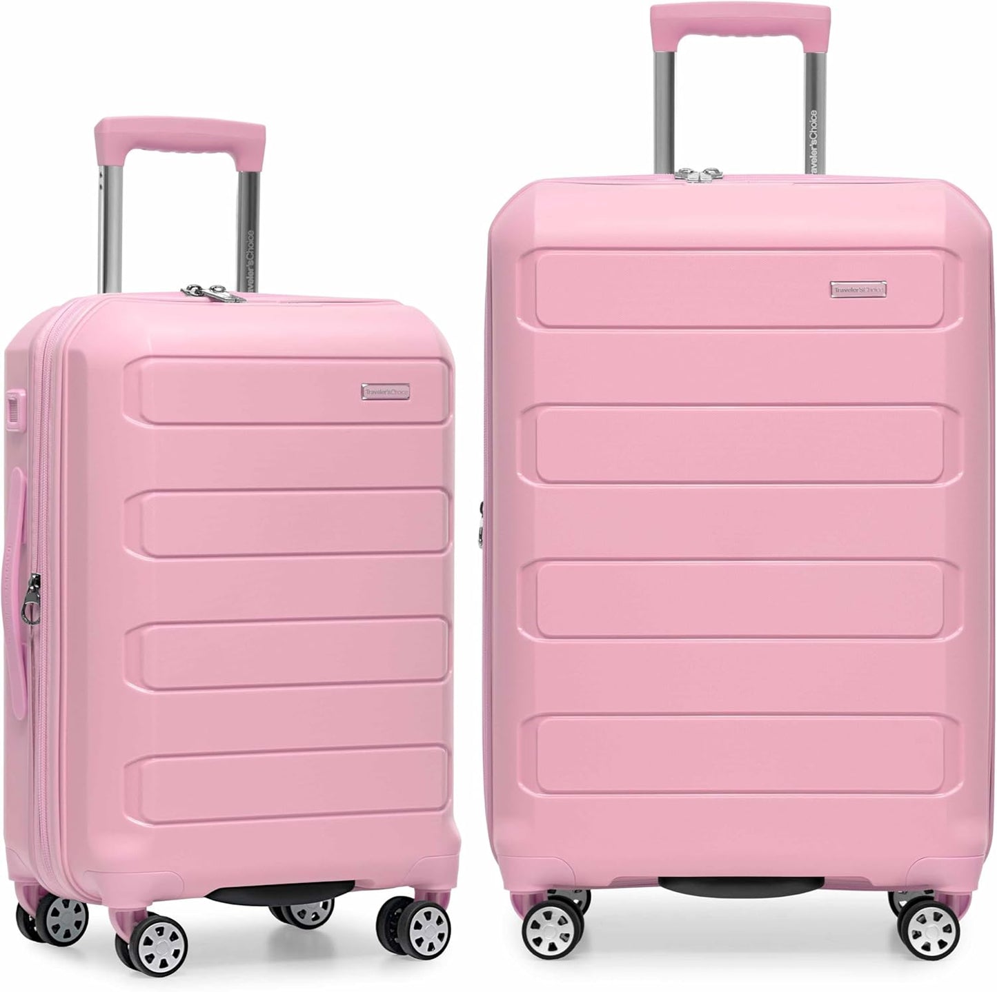 Traveler's Choice Pagosa Indestructible Hardshell Luggage Set