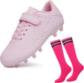brooman Kids Firm Ground Soccer Cleats with Soccer