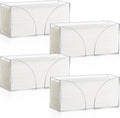 Clear Acrylic Paper Towel Dispenser for Kitchen and Bathroom