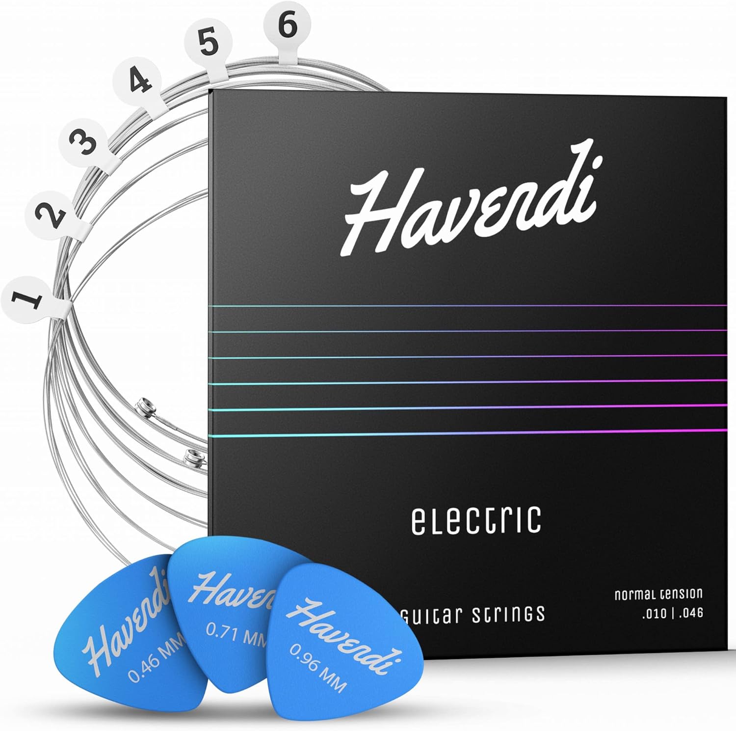 Havendi Steel Electric Guitar Strings - Brilliant Sound Quality!