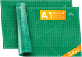 Ecraft 2-Pack 24x36 Self-Healing Sewing Mat - Double-Sided Craft Duo