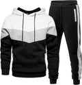 Men's Hoodie Tracksuit 2 Pieces Set Athletic Casual Hooded