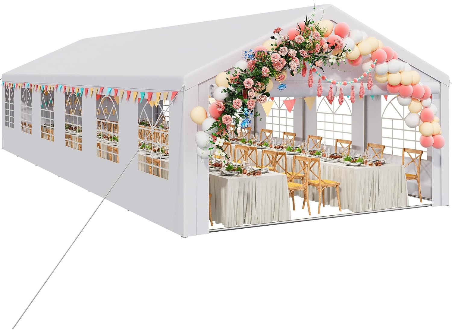 YITAHOME 20x40FT Party Tent Heavy Duty Wedding Event Shelter