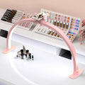 Professional Large Half Moon LED Light for Nail Desk - Foldable Large