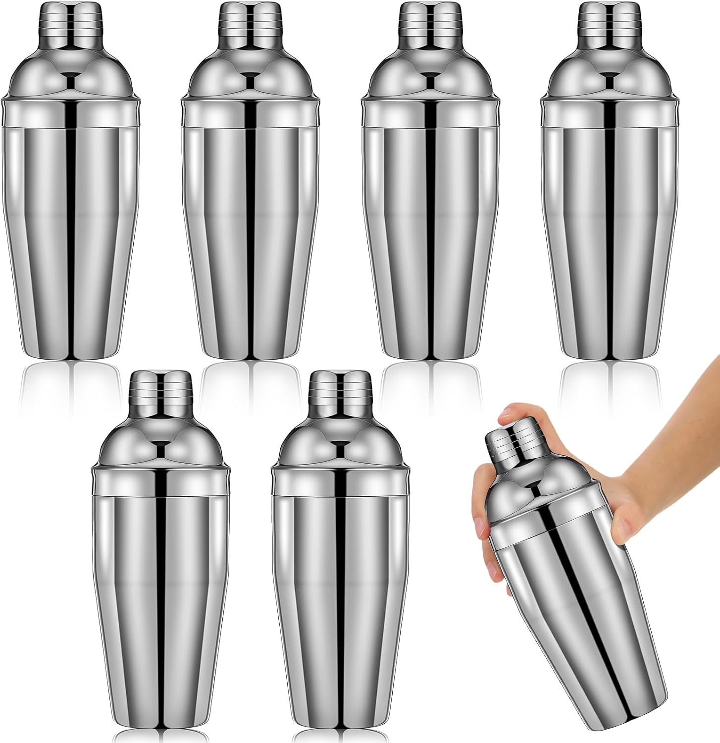 Leak-Proof Stainless Steel Cocktail Shaker Set