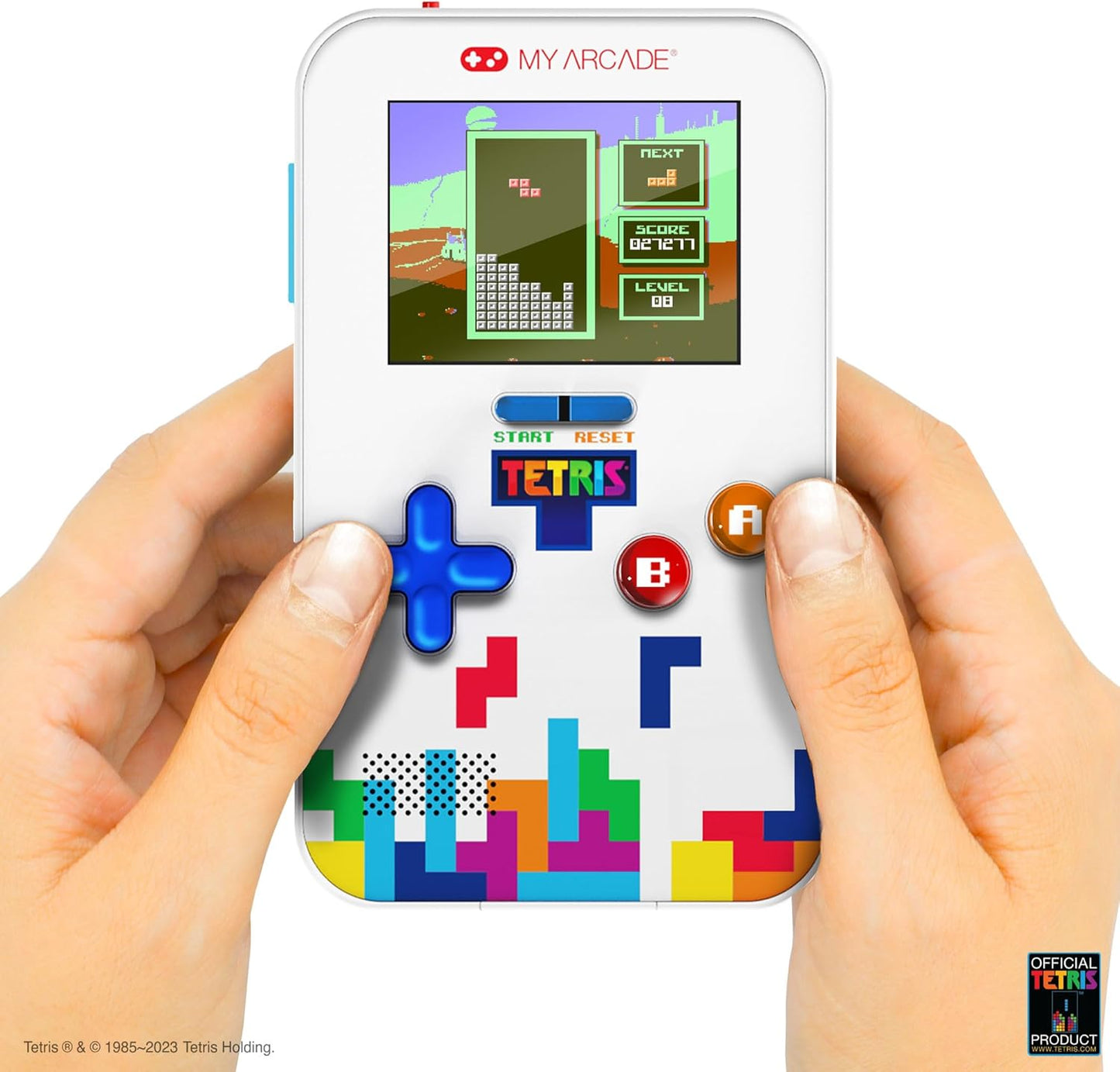 My Arcade Tetris Go Gamer: Handheld Console with 301 Games