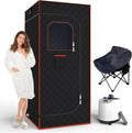 Portable Infrared Sauna Box for Home - Full Size Personal Steam Tent