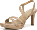 Naturalizer Brenta Heeled Sandal - Comfortable Strappy Dress Heel sole