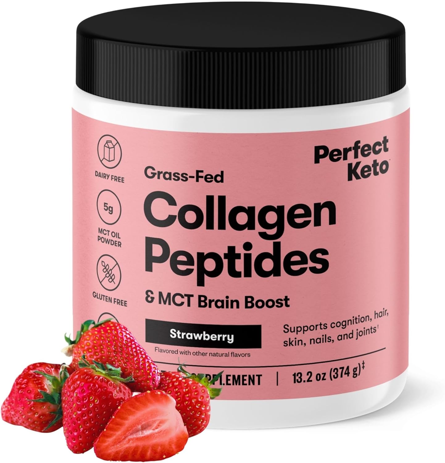 Perfect Keto Collagen Peptides Protein Powder for Energy Boost