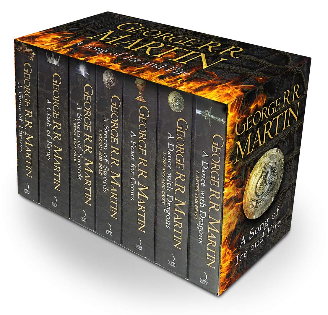 A Song of Ice and Fire 7 Volumes Collection for Fantasy Lovers