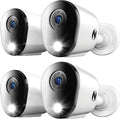 Night Owl Wired 4K HD Deterrence Cameras 4-Pack - Clear 2-Way Audio