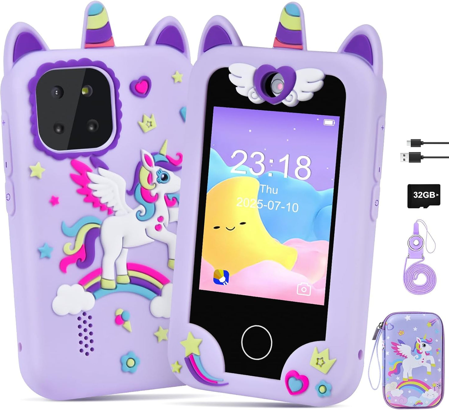 Kids Smart Phone Touchscreen Learning Play Phone Toy Gift