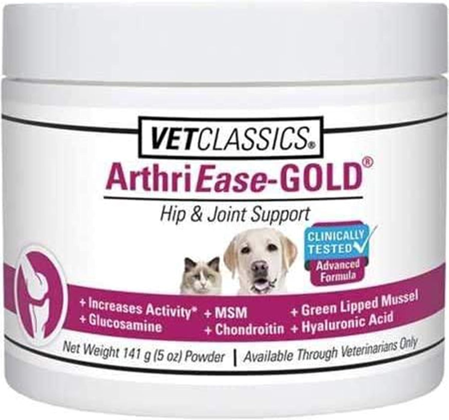 ArthriEase-Gold Hip & Joint Support for Dogs and Cats 5 Oz
