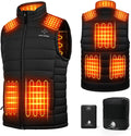 SNOW LEOPARD Heated Vest for Men - 16000mAh Long-Lasting Warmth