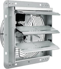 10ft Shutter Exhaust Fan 820 CFM - High-Speed Wall Mount